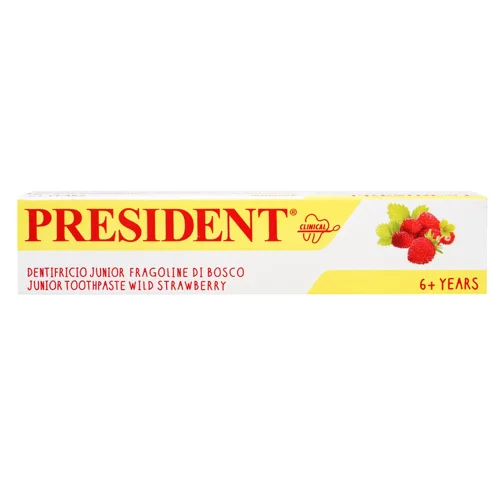 Зубна паста дитяча President Junior Strawberry з 6 років 50мл