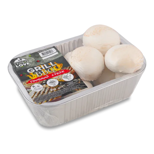 Гриби Печериці Свіжі В/ґ, Лоток 550г