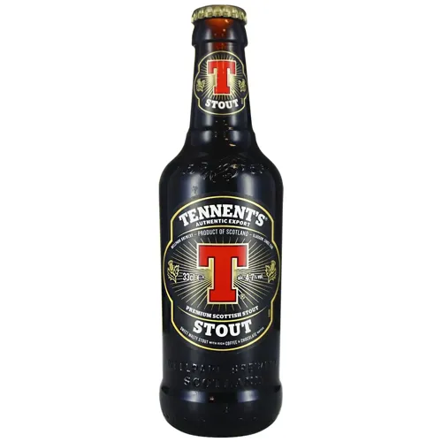 Пиво Tennent's Stout темне 4,7% 0,33л
