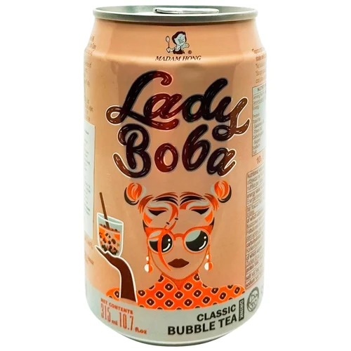 Напій чайний Madam Hong Lady Boba Classic Bubble Tea 0,315л