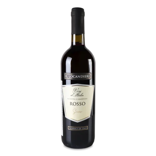 Вино Il Locandiere, Красне Сухе, в/ґ, 0.75л