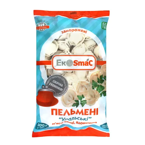 Пельмені Уральські SmaCom м/у 900г