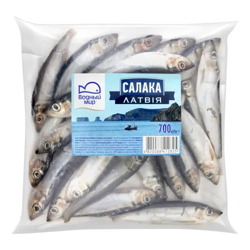 Салака нерозібрана Латвія Водний Світ с/м м/у 700г