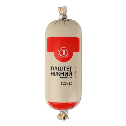 Паштет Ніжний, в/ґ, ТМ '1', 125г