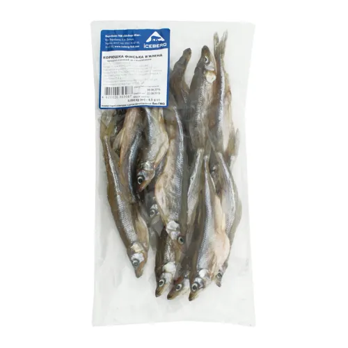 Корюшка в'ялена Фінська Iceberg м/у 0.09кг