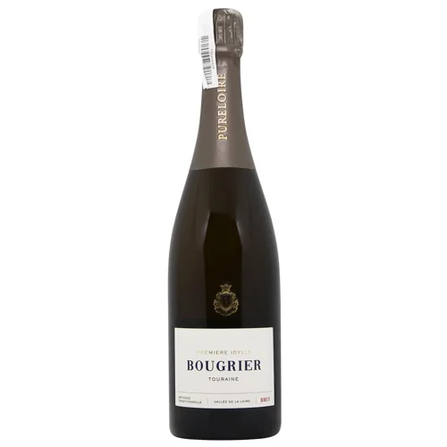 Вино ігристе Bougrier Touraine Premiere Idylle Brut біле брют 12% 0,75л