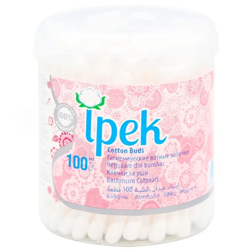 Палички Ipek ватні 100шт