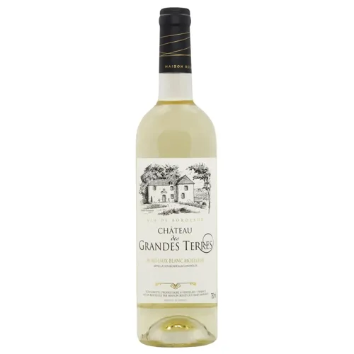 Вино Maison Bouey Chateaux des Grandes Terres біле солодке 11,5% 0,75л