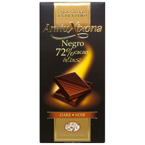 Шоколад чорний Antiu Xixona 72% 100г