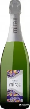 Вино ігристе Mirame Cava біле брют 0.75л 11.5%