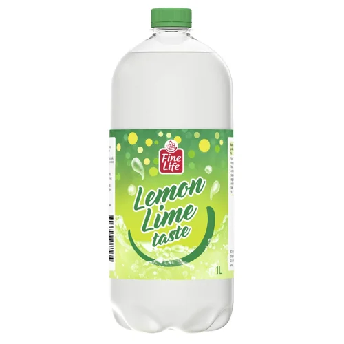 Напій газований Fine Life Lemon Lime Taste 1л