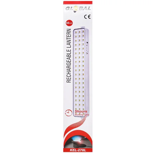 Лампа Global акумуляторна 60 LED KEL-278L