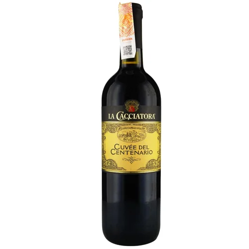 Вино La Cacciatora Cuvee Del Centenario червоне сухе 12% 0,75л