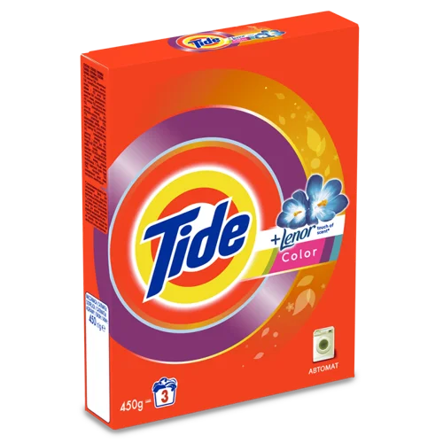 Пральний Порошок Automat 2в1 Color Lenor Scent Tide, 450г