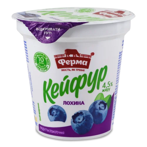 Кисломолочний Продукт 4.5% Лохина В/ґ, 250г
