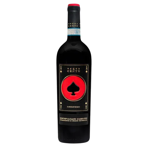 Вино 4 Cento Ace of Spades Montepulciano d'Abruzzo червоне сухе 14% 0,75л