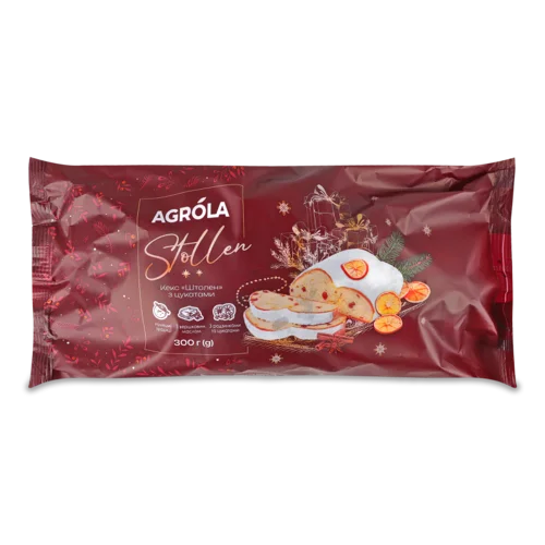 Кекс З Цукатами Stollen Agrola, в/ґ, 300г