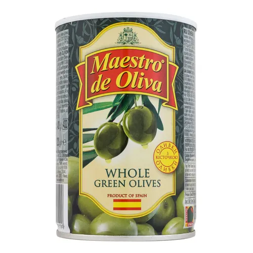 Оливки з кісточкою Maestro de Oliva з/б 420г