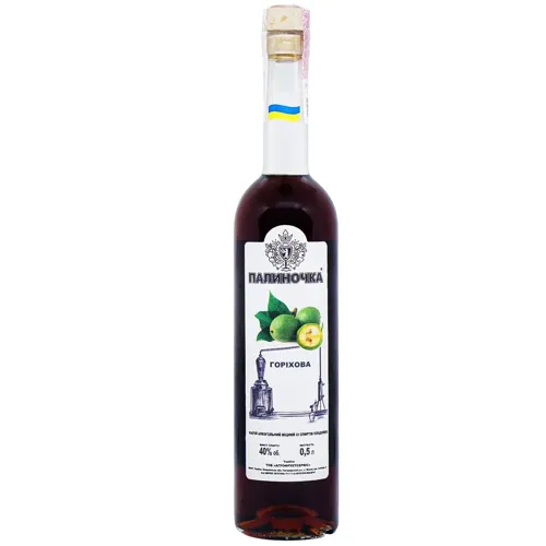 Напій алкогольний Палиночка Горіхова 40% 0,5л