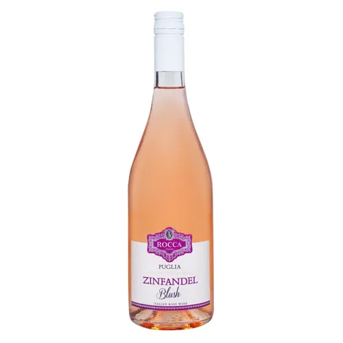 Вино Rocca Zinfandel Blush Salento IGT рожеве напівсухе 12,5% 0,75л
