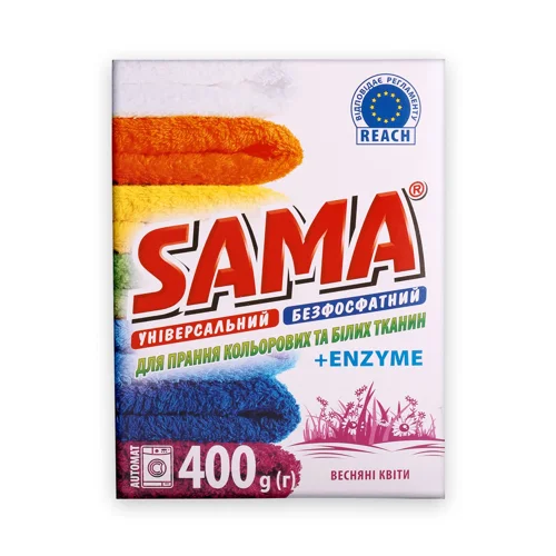 Порошок пральний Sama Весняні квіти безфосфат авт
