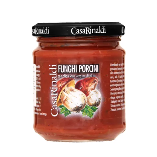 Соус томатний з білими грибами Casa Rinaldi с/б 190г