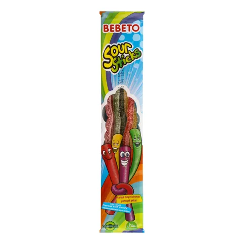 Мармелад жувальний Sour Sticks Bebeto м/у 35г