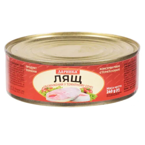 Лящ Даринка в томатному соусі 240г