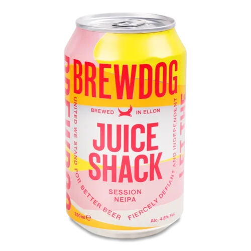 Пиво BrewDog Juice Shack світле нефільтроване з/б