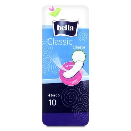 Гігієнічні Прокладки Bella Classic Drainette, 10 шт, в/ґ