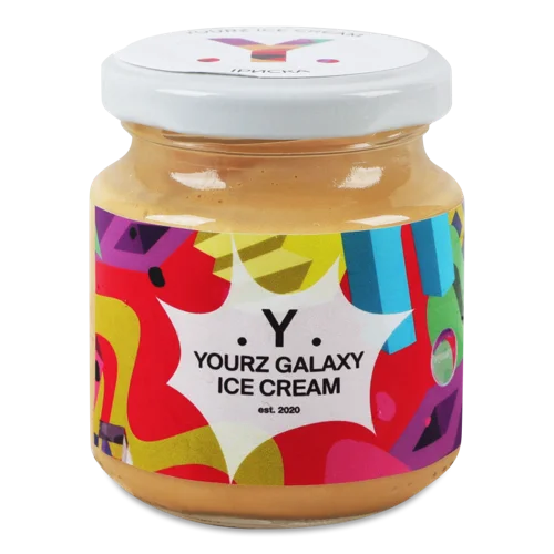 Морозиво Іриска Yourz Galaxy В/ґ, скляна банка 90г
