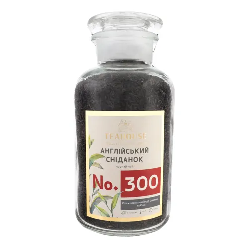 Чай чорний №300 Англійський сніданок Teahouse с/б 340г