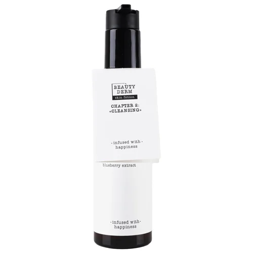 Гель Beauty Derm Skin Fiction для вмивання очищаючий з АНА-кислотами і чорницею 200мл
