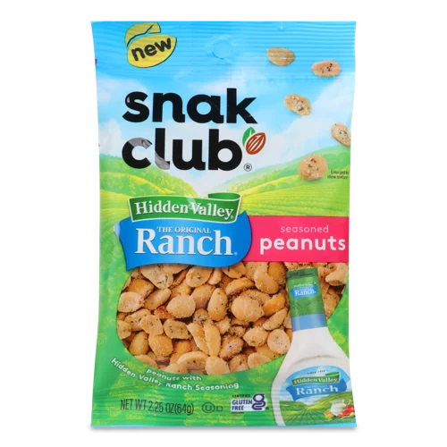 Снеки Snak Club Арахісові Вершкові З Соусом-Ранч, 150г