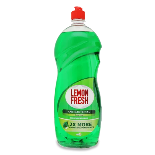Засіб Для Миття Посуду Exotic Lime Antibacterial Lemon Fresh, рідкий, 1500мл