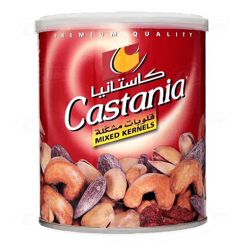 Суміш горіхів Castania mixed kernels з залізній банці, 300г