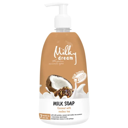 Крем-мило рідке Milky Dream кокос і ройбуш 1л