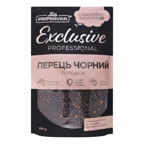 Перец чорний горошок Professional Pripravka д/п 100г
