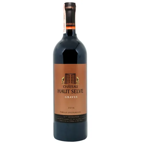 Вино Chateau Haut-Selve Graves червоне сухе 12,5% 0,75л