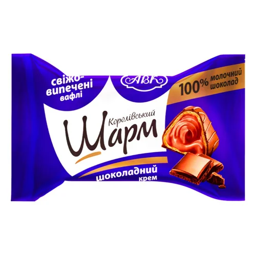 Цукерки АВК Королівський шарм з шоколадною начинкою