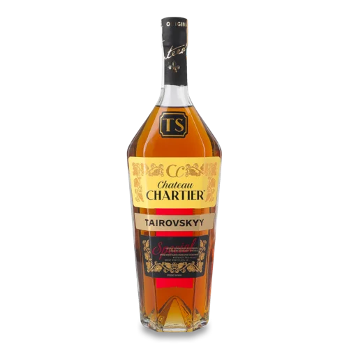 Бренді Виноградний Ординарний Tairovskyy Special Chateau Chartier, 37% в/ґ, 500мл