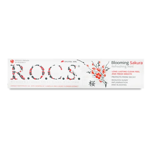 Зубна Паста Blooming Sakura R.O.C.S., 60мл, в/ґ