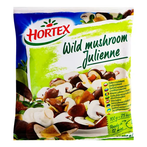 Грибний жюльєн з маслюками та підберезовиками Hortex м/у 400г