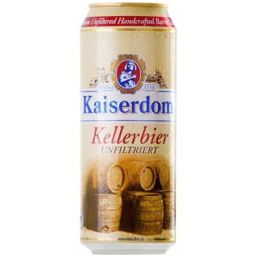 Пиво Kaiserdom Kellerbier напівтемне нефільтроване 4,7% 0,5л