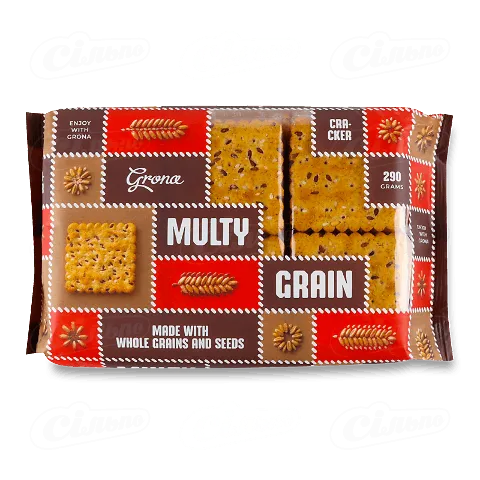 Крекер Grona Multy Grain, 290г
