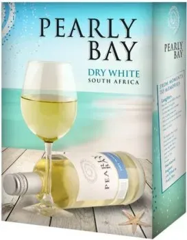 Вино KWV Pearly Bay Dry White Bag In Box біле сухе 0.75л 11-14.5%