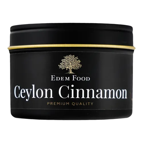 Кориця мелена Цейлонська Edem Food з залізної банки 45г