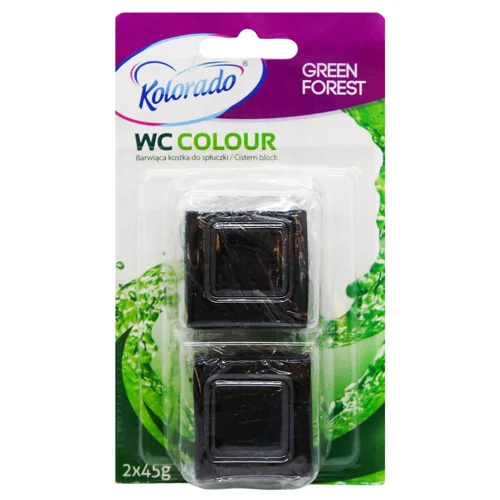 Таблетка для зливного бачка Kolorado Green Forest 2х45г