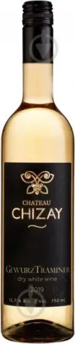 Вино Chateau Chizay Гевюрцтрамінер біле сухе 12,7% 0,75л