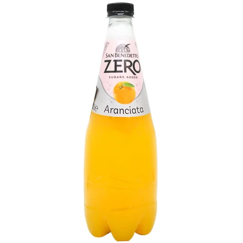 Напій соковмісний Ginzer Zero Orange Sanben без цукру 0,75л